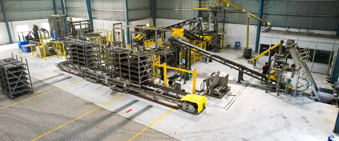 Infrastructure for Paver Block Manufacture